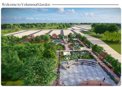 Image of 600 Sq.ft Residential Plot / Land for sale in Preethi Velammal Garden, Padappai, Chennai for Rs. 1790000