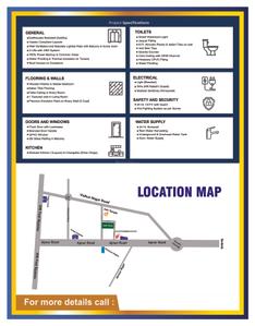 Image of 1385 Sq.ft 3 BHK Apartment / Flat for sale in SMK Jewel Island, Vaishali Nagar, Jaipur for Rs. 10000000