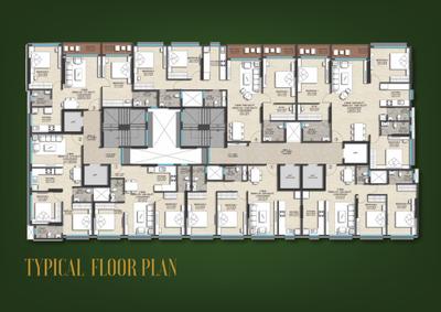 Image of 482 Sq.ft 1 BHK Apartment / Flat for sale in Bhakti Pride, Chembur, Mumbai for Rs. 8500000