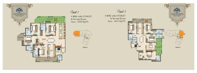 Image of 2500 Sq.ft 3 BHK Apartment / Flat for sale in Siddharth Rajpur Regal, Paltan Bazaar, Dehradun for Rs. 35000000