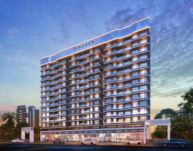 Image of 1940 Sq.ft 3 BHK Apartment / Flat for sale in Pioneer The View, Belapur CBD, Navi Mumbai for Rs. 28100000