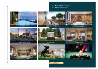 Image of 924 Sq.ft 2 BHK Apartment / Flat for sale in DLH Leo Tower, Andheri West, Mumbai for Rs. 28300000