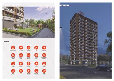 Image of 1350 Sq.ft 2 BHK Apartment / Flat for sale in Harnav Lavish, Zundal, Ahmedabad for Rs. 4950000