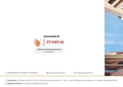 Image of 700 Sq.ft 2 BHK Apartment / Flat for sale in Pushpakalay, Barasat, Kolkata for Rs. 1800000