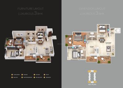 Image of 990 Sq.ft 2 BHK Apartment / Flat for sale in Shyni Gold, Nigdi, Pune for Rs. 8000000