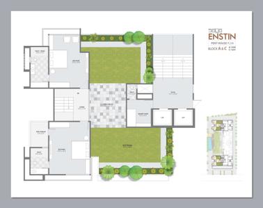 Image of 2400 Sq.ft 4 BHK Apartment / Flat for sale in Saga Enstin, Science City, Ahmedabad for Rs. 20000000