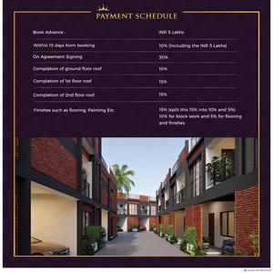 Image of 2033 Sq.ft 3 BHK Villa for sale in VNR Tiara, Thazhambur, Chennai for Rs. 11700000