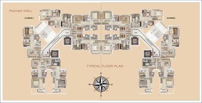 Image of 550 Sq.ft 1 BHK Apartment / Flat for sale in Lashkaria Pearl, Andheri West, Mumbai for Rs. 11000000
