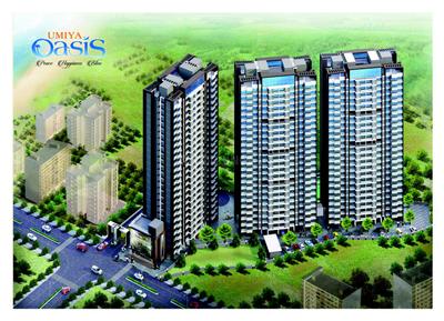 Image of 550 Sq.ft 1 BHK Apartment / Flat for sale in Umiya Oasis, Mira Road East, Mira Bhayandar for Rs. 7800000