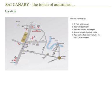 Image of 1815 Sq.ft 3.5 BHK Apartment / Flat for sale in Sai Canary Phase I, Balewadi, Pune for Rs. 15600000