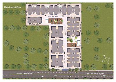 Image of 1359 Sq.ft 3 BHK Apartment / Flat for sale in Karnavati Enclave, New Maninagar, Ahmedabad for Rs. 4500000