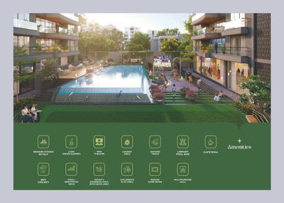 Image of 2000 Sq.ft 4 BHK Apartment / Flat for sale in Courtyard Phoenix, Bhayli, Vadodara for Rs. 13700000