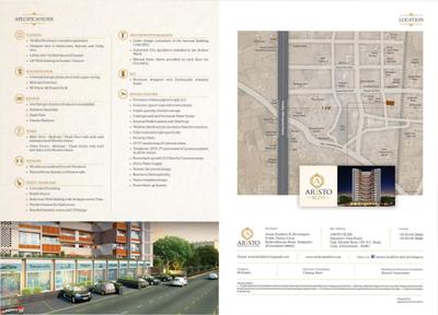 Image of 1305 Sq.ft 2 BHK Apartment / Flat for sale in Aristo Bliss, Gota, Ahmedabad for Rs. 6800000