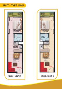 Image of 550 Sq.ft 1 BHK Apartment / Flat for sale in Paradise Homes, Sector 73, Noida for Rs. 2500008