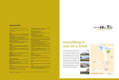 Image of 2225 Sq.ft 3 BHK Apartment / Flat for sale in Aditya Hill Top Residency, Banjara Hills, Hyderabad for Rs. 25000000