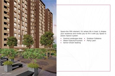 Image of 832 Sq.ft 2 BHK Apartment / Flat for sale in Arvind Aavishkaar, D Colony, Ahmedabad for Rs. 3600000