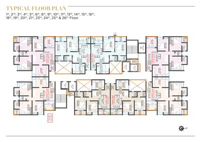 Image of 1106 Sq.ft 2 BHK Apartment / Flat for sale in Shubharambh Clara, Ravet, Pune for Rs. 4900000
