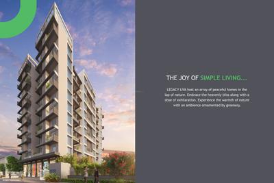 Image of 1015 Sq.ft 2 BHK Apartment / Flat for sale in Legacy Liva, Punawale, Pune for Rs. 5200000