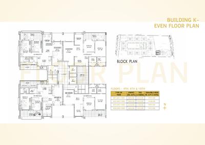 Image of 1590 Sq.ft 3 BHK Apartment / Flat for sale in Bhansali Sri Shanti Nagar, Kondhwa Budruk, Pune for Rs. 23000000