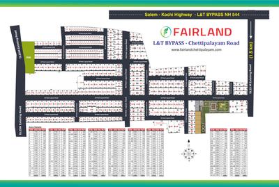 Image of 2147 Sq.ft Residential Plot / Land for sale in Greenfield Fairland, Chettipalayam, Coimbatore for Rs. 6500000