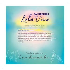 Image of 1420 Sq.ft 3 BHK Apartment / Flat for sale in Sai Keerthi Lake View, Chandanagar, Hyderabad for Rs. 11720000
