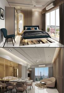 Image of 2000 Sq.ft 4.5 BHK Apartment / Flat for sale in RNA NG Grand Empire, Bhayandar East, Mira Bhayandar for Rs. 19900000