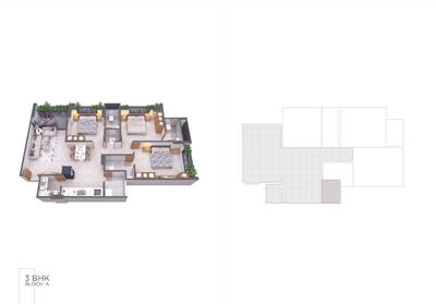 Image of 1620 Sq.ft 3 BHK Apartment / Flat for sale in Ayman Heights, Sarkhej, Ahmedabad for Rs. 10000000