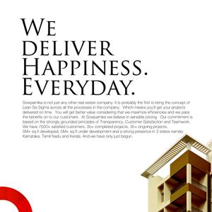 Image of 1141 Sq.ft 2 BHK Apartment / Flat for sale in West Holmes, Kudappanakunnu, Thiruvananthapuram for Rs. 6100000