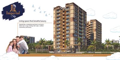 Image of 1908 Sq.ft 3 BHK Apartment / Flat for sale in Radhe Imperial Sky, Raysan, Gandhinagar for Rs. 8400000