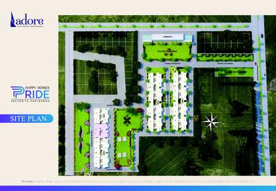 Image of 750 Sq.ft 3 BHK Apartment / Flat for sale in Adore Happy Homes Pride, Sector 75, Faridabad for Rs. 6500000