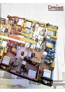 Image of 757 Sq.ft 2 BHK Apartment / Flat for sale in Ramprasad Abasan, Kanchrapara, North 24 Parganas District for Rs. 1499999