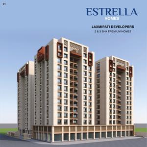 Image of 1982 Sq.ft 3 BHK Apartment / Flat for sale in Laxmipati Estrella, Palanpur, Surat for Rs. 9000000