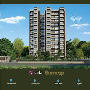 Image of 1187 Sq.ft 2 BHK Apartment / Flat for sale in Safal Sameep, South Bopal, Ahmedabad for Rs. 6500000