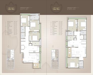 Image of 1344 Sq.ft 3 BHK Apartment / Flat for sale in Gokul Flora, University Area, Ahmedabad for Rs. 18300000