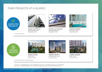 Image of 850 Sq.ft 2 BHK Apartment / Flat for sale in Godrej Elements, Hinjawadi, Pune for Rs. 9100000
