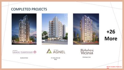 Image of 2790 Sq.ft 4 BHK Apartment / Flat for sale in H Rishabraj Trident, Andheri West, Mumbai for Rs. 98500000