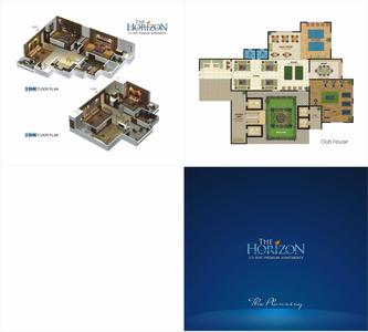 Image of 1545 Sq.ft 3 BHK Apartment / Flat for sale in Vardhman Horizon, Jhotwara, Jaipur for Rs. 6500000