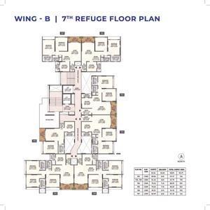 Image of 1213 Sq.ft 3 BHK Apartment / Flat for sale in Esbee Azura, Keshav Nagar, Pune for Rs. 8500000