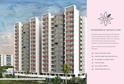 Image of 700 Sq.ft 2 BHK Apartment / Flat for sale in Kolte Patil Equa Wing F And G, Wagholi, Pune for Rs. 6500000
