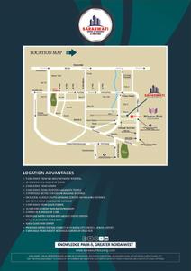 Image of 1750 Sq.ft 3 BHK Apartment / Flat for sale in Saraswati Executive Home, Noida Extension, Greater Noida for Rs. 6400000