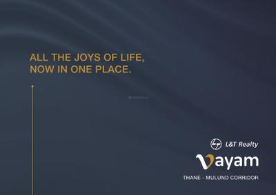 Image of 780 Sq.ft 2 BHK Apartment / Flat for sale in L And T Realty Vayam Tower 4, Thane West, Thane for Rs. 19000000