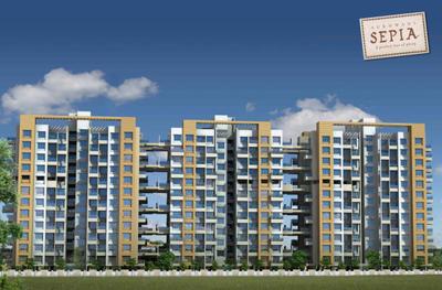 Image of 1005 Sq.ft 2 BHK Apartment / Flat for sale in Sukhwani Sepia 97 Sepia Phase III, Tathawade, Pune for Rs. 9500000