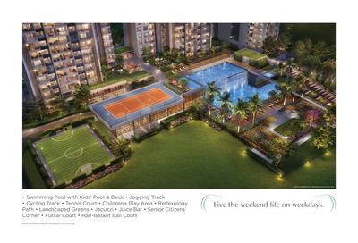 Image of 2210 Sq.ft 4 BHK Apartment / Flat for sale in Cafer At L And T Realty Elixir Reserve, Powai, Mumbai for Rs. 91100000