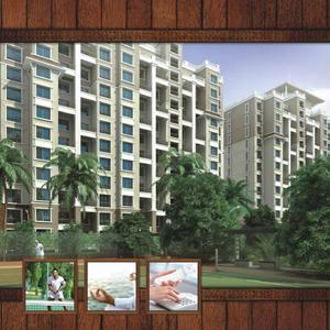 Image of 930 Sq.ft 2 BHK Apartment / Flat for sale in OM Tropica Phase I, Ravet, Pune for Rs. 6500000