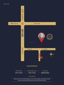 Image of 709 Sq.ft 2 BHK Apartment / Flat for sale in Varun Ratnam Glorious, Mavdi, Rajkot for Rs. 3600000
