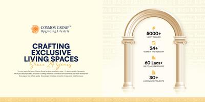 Image of 1500 Sq.ft 3 BHK Apartment / Flat for sale in Cosmos Serenity, Virar West, Virar for Rs. 11900000