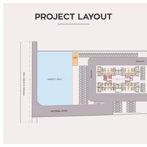 Image of 1145 Sq.ft 2 BHK Apartment / Flat for sale in Oxford Florida River Walk, Mundhwa, Pune for Rs. 9600000