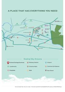 Image of 1120 Sq.ft 3 BHK Apartment / Flat for sale in Godrej Sky Greens, Manjari Khurd, Pune for Rs. 10500000