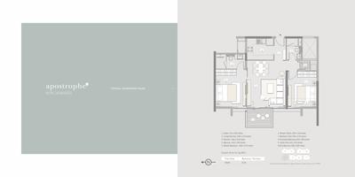 Image of 725 Sq.ft 2 BHK Apartment / Flat for sale in Kasturi Apostrophe Hinjawadi Tower B, Mulshi, Pune for Rs. 9000000