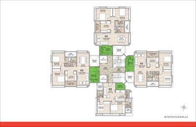 Image of 800 Sq.ft 2 BHK Apartment / Flat for sale in Remonesa The Vue, Kondhwa, Pune for Rs. 6700000